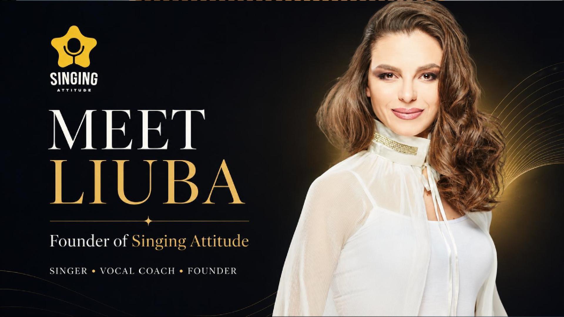 Liuba Doga, founder of Singing Attitude