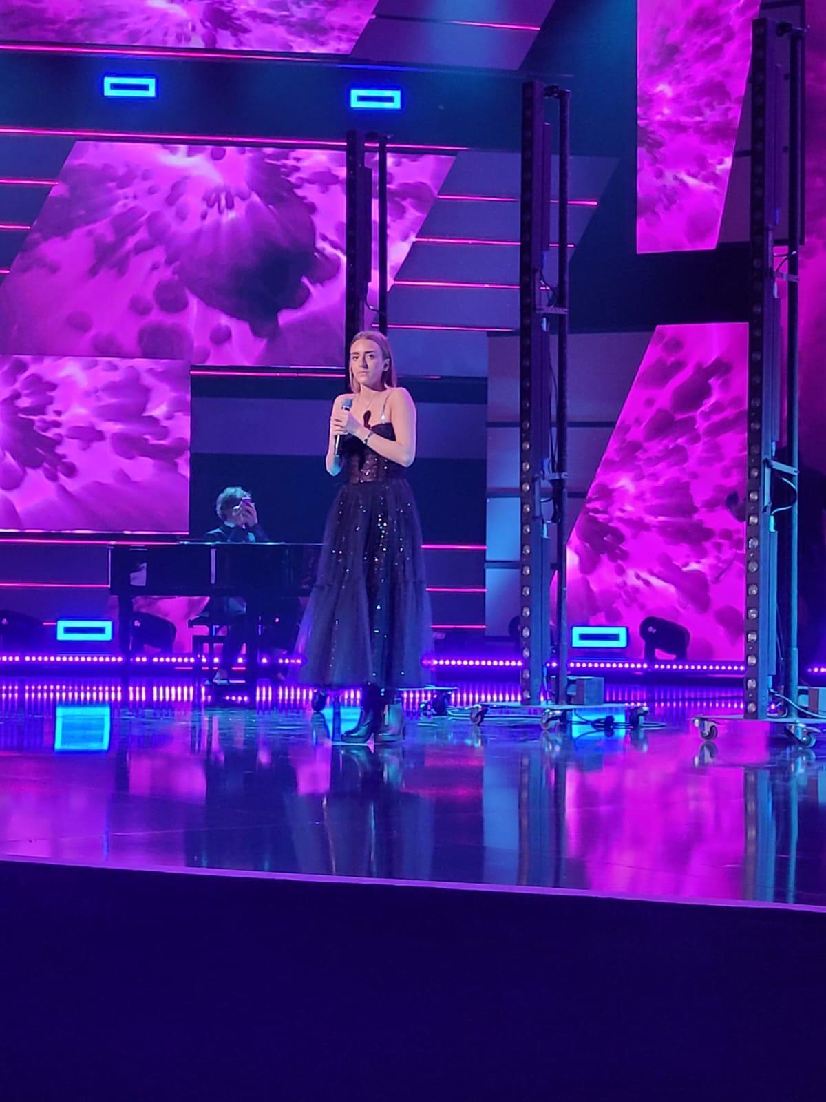 Liuba's student Malgosia performing in the final of Got Talent