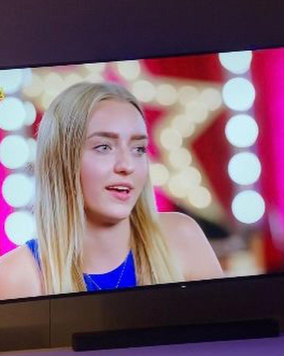 Marisa Smutek shown on Got Talent after working with Liuba Doga