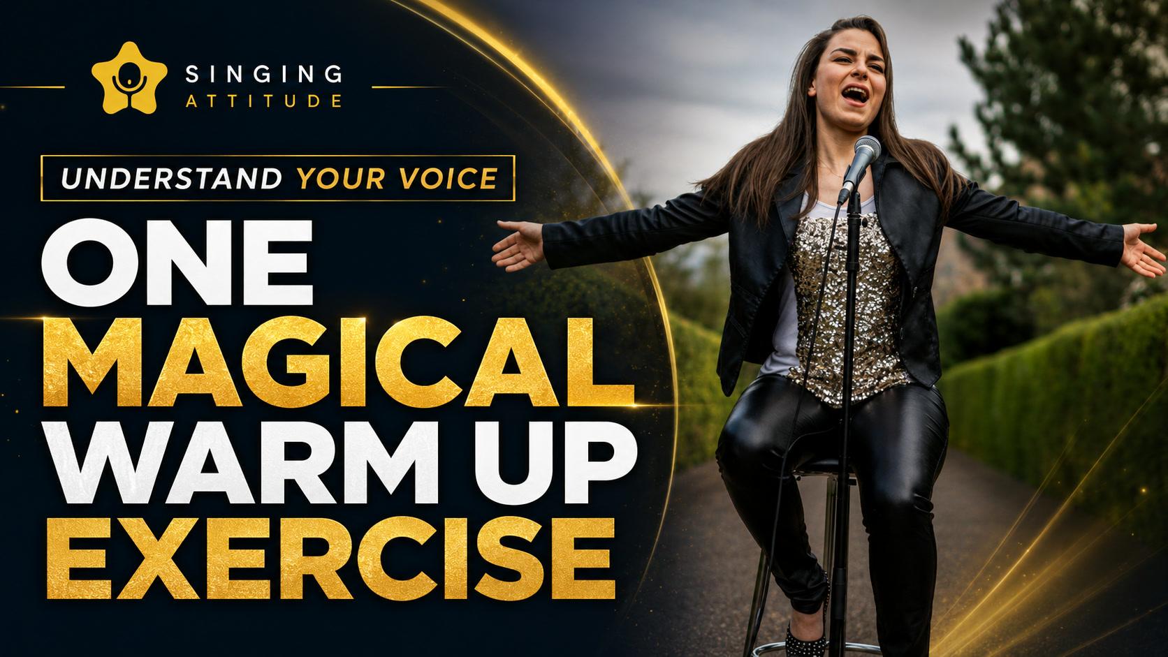 Singing Attitude warmup walkthrough video cover
